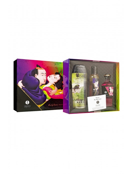 Подарочный набор Fruity Kisses из 3 предметов - Shunga - купить с доставкой в Новочеркасске