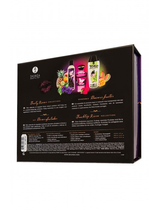 Подарочный набор Fruity Kisses из 3 предметов - Shunga - купить с доставкой в Новочеркасске