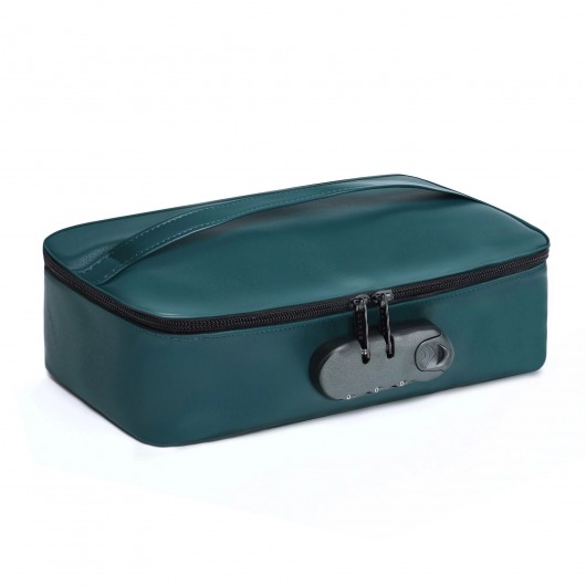Зеленая сумочка для хранения игрушек Discreet Box - Dorcel - купить с доставкой в Новочеркасске