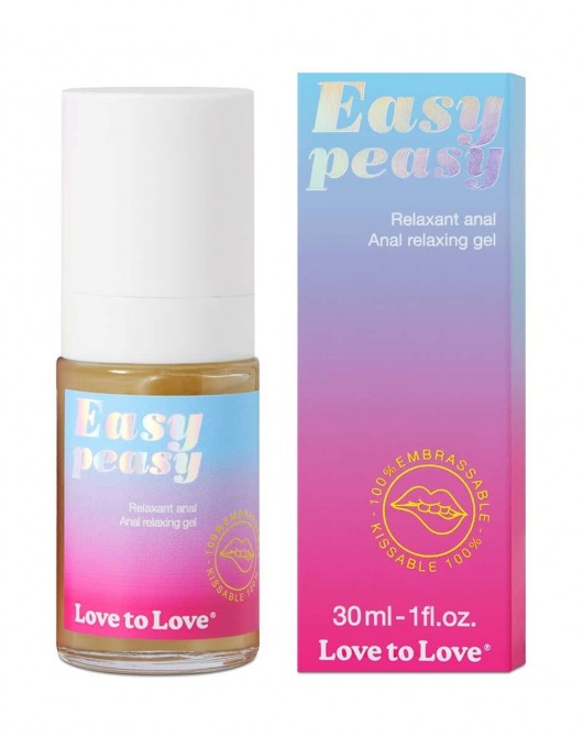 Анальный расслабляющий гель Easy Peasy - 30 мл. - Love to Love - купить с доставкой в Новочеркасске