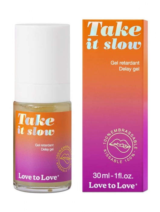 Пролонгирующий гель для мужчин Take It Slow - 30 мл. - Love to Love - купить с доставкой в Новочеркасске