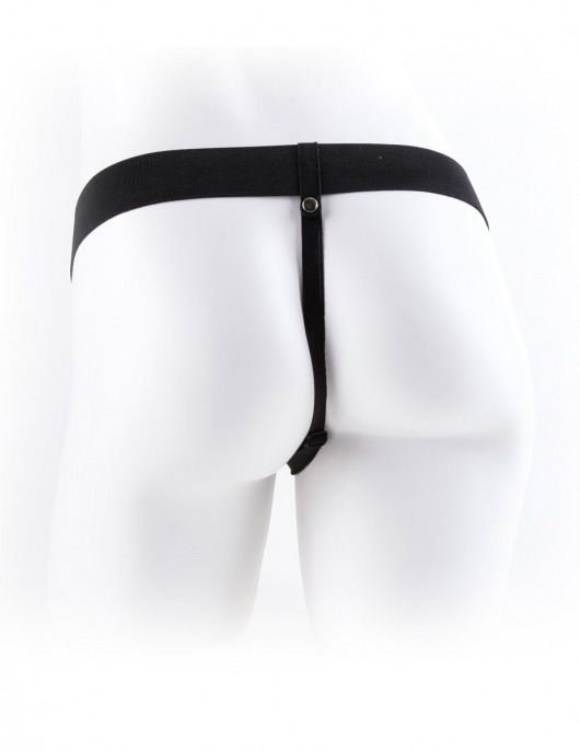 Фаллопротез телесного цвета Hollow Strap-On - 29 см. - Pipedream - купить с доставкой в Новочеркасске