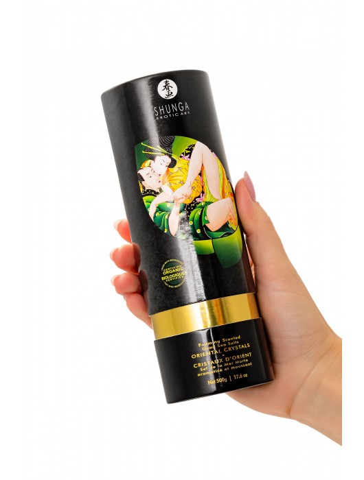 Соль Мёртвого моря для ванны Oriental Crystals «Цветок лотоса» - 500 гр. -  - Магазин феромонов в Новочеркасске