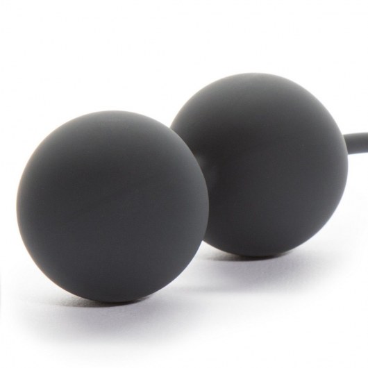Вагинальные шарики Tighten and Tense Silicone Jiggle Balls - Fifty Shades of Grey