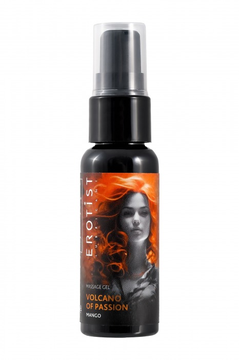 Гель с эффектом вибрации Volcano Of Passion со вкусом манго - 25 мл. - Erotist Lubricants - купить с доставкой в Новочеркасске
