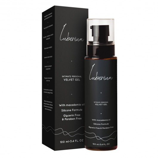 Интимный гель на силиконовой основе с маслом макадамии Luberium Velvel Gel - 100 мл. - Luberium - купить с доставкой в Новочеркасске