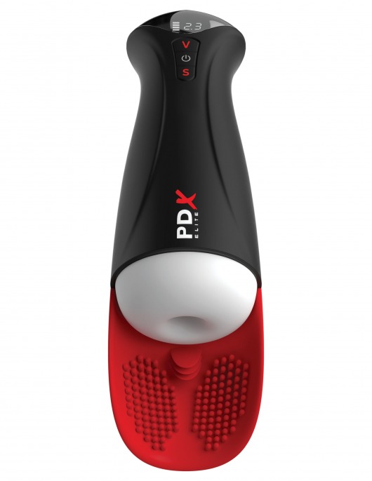 Мастурбатор в колбе с вибрацией Fuck-O-Matic Pro XL - Pipedream - в Новочеркасске купить с доставкой