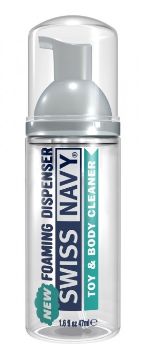 Очищающая пенка для игрушек и тела Toy   Body Cleaner Foamer - 47 мл. - Swiss navy - купить с доставкой в Новочеркасске