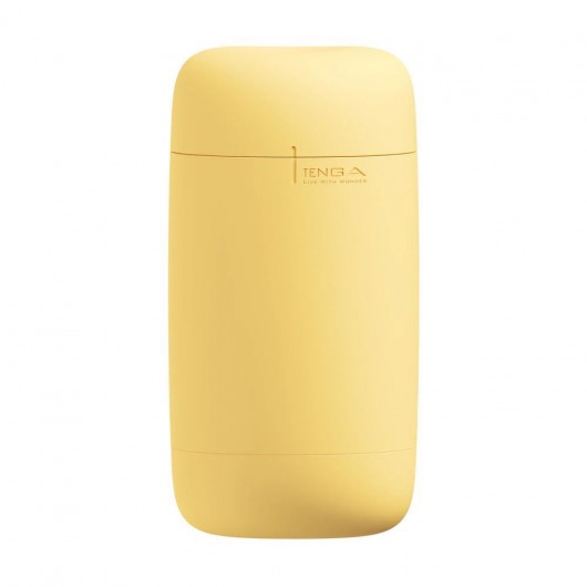 Желтый мастурбатор Tenga Puffy - Tenga - в Новочеркасске купить с доставкой