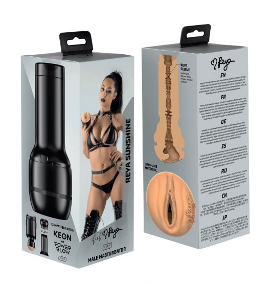 Мастурбатор-вагина FeelReya Stroker - Kiiroo - в Новочеркасске купить с доставкой