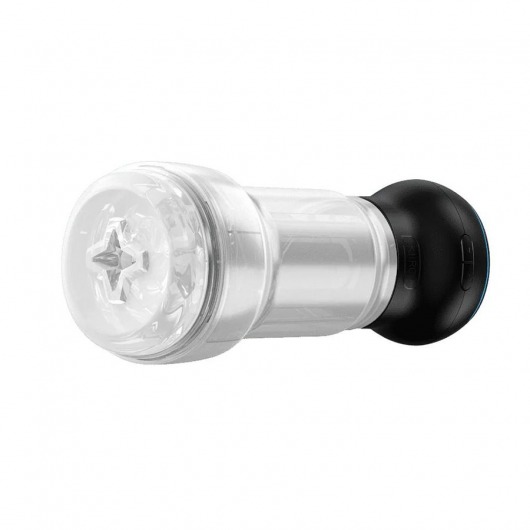 Набор PowerBlow   Feel Pocket Stroker Crystal: мастурбатор и интерактивная насадка - Kiiroo - в Новочеркасске купить с доставкой