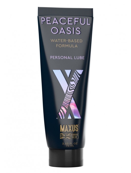 Интимный гель на водной основе MAXUS Peaceful Oasis - 75 мл. - Maxus - купить с доставкой в Новочеркасске
