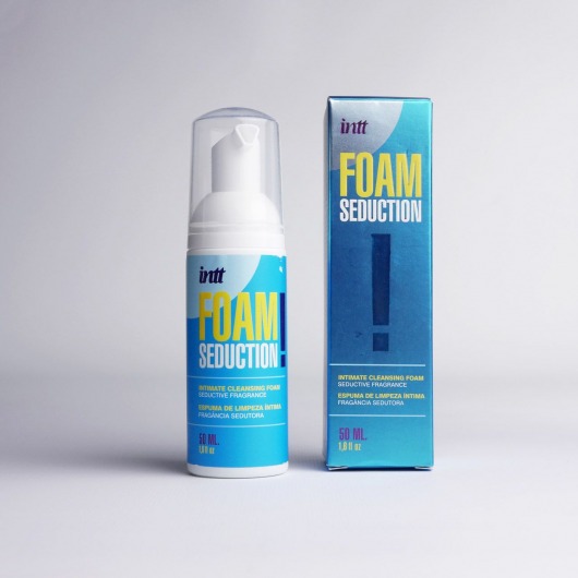 Очищающая пенка для тела Foam Seduction - 50 мл. - INTT - купить с доставкой в Новочеркасске