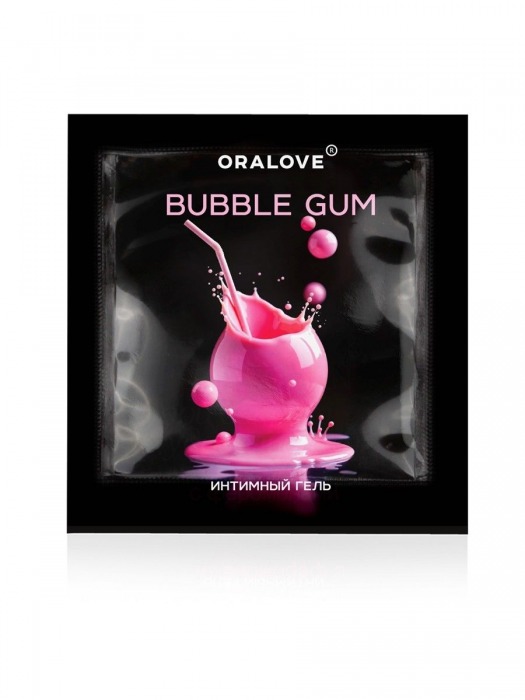 Саше съедобной оральной смазки OraLove с ароматом бабл-гам - 3 гр. - Биоритм - купить с доставкой в Новочеркасске