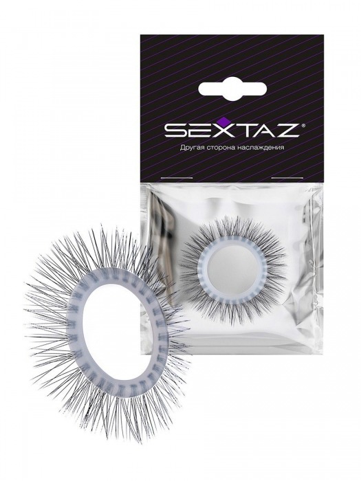 Круглое эрекционное кольцо с «ресничками» - Sextaz - в Новочеркасске купить с доставкой