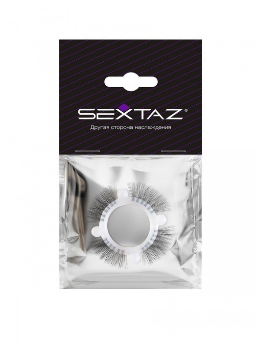 Эластичное кольцо с «ресничками» и 4 шариками - Sextaz - в Новочеркасске купить с доставкой