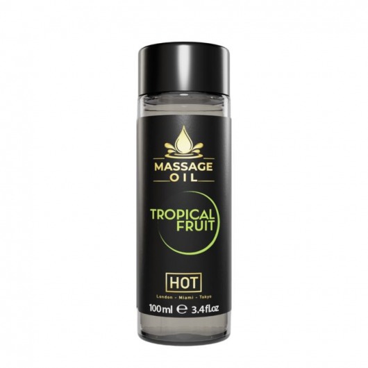Массажное масло c ароматом тропических фруктов Massage Oil - 100 мл. - HOT - купить с доставкой в Новочеркасске