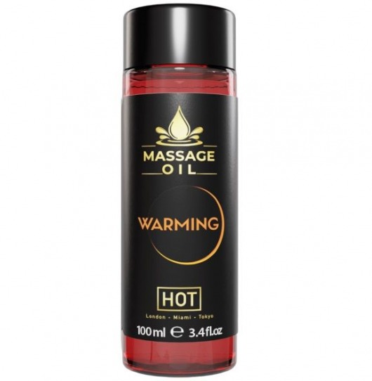 Массажное масло с согревающим эффектом Massage Oil Warming - 100 мл. - HOT - купить с доставкой в Новочеркасске