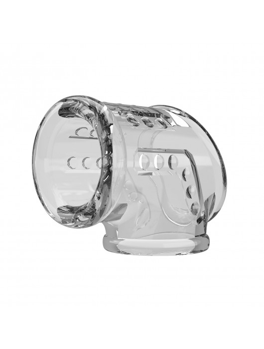 Прозрачная насадка на пенис и мошонку - Baile - в Новочеркасске купить с доставкой