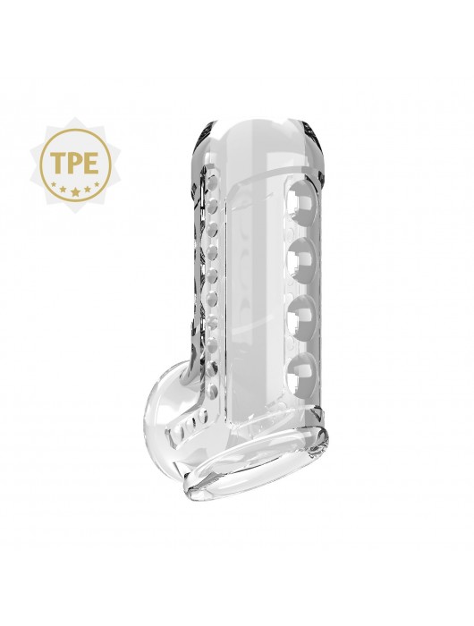 Прозрачная насадка на пенис Farrel - Baile - в Новочеркасске купить с доставкой