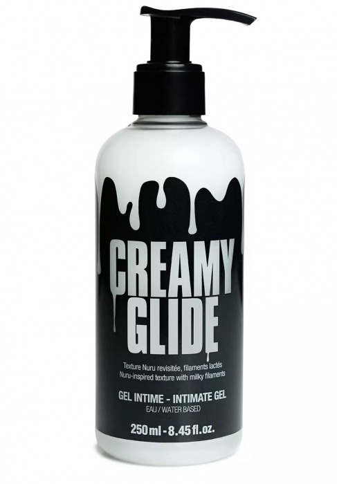 Лубрикант на водной основе Creamy Glide с консистенцией спермы - 250 мл. - Strap-on-me - купить с доставкой в Новочеркасске