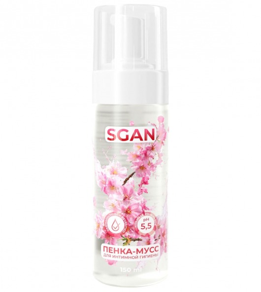 Пенка-мусс для интимной гигиены SGAN с пребиотиками - 150 мл. - SGAN - купить с доставкой в Новочеркасске