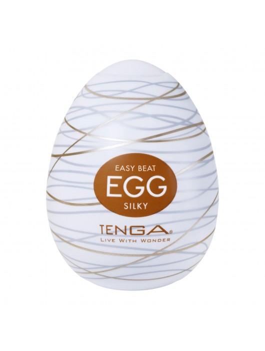 Мастурбатор-яйцо Tenga Egg Silky - Tenga - в Новочеркасске купить с доставкой