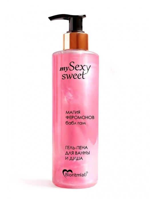 Гель-пена для ванны и душа Sexy Sweet с феромонами и ароматом бабл-гам - 200 мл. -  - Магазин феромонов в Новочеркасске