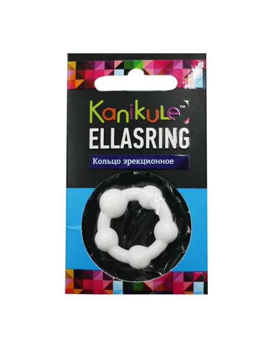 Цветное эрекционное кольцо с шариками Ellasring - Sitabella - в Новочеркасске купить с доставкой