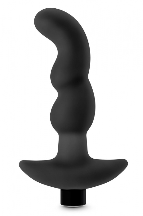 Черный вибромассажер простаты Prostate Massager 03 - 15,2 см. - Blush Novelties - в Новочеркасске купить с доставкой