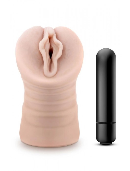 Телесный мастурбатор-вагина Destini - Blush Novelties - в Новочеркасске купить с доставкой