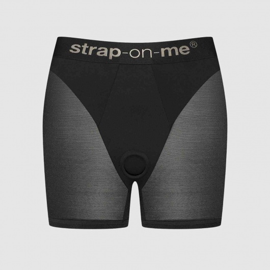 Трусики-шорты для фиксации насадок Strap-on-me Harness Lingerie Halo - size L - Strap-on-me - купить с доставкой в Новочеркасске