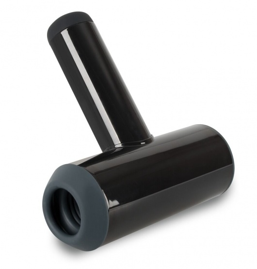 Черный мастурбатор с удобной ручкой Masturbator with 2 Functions - Orion - в Новочеркасске купить с доставкой