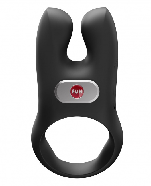 Черное эрекционное виброкольцо Nos - Fun Factory - в Новочеркасске купить с доставкой