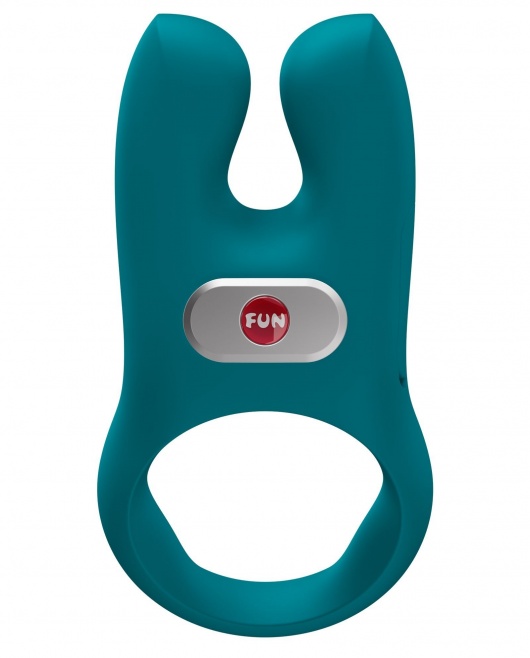 Зеленое эрекционное виброкольцо Nos - Fun Factory - в Новочеркасске купить с доставкой