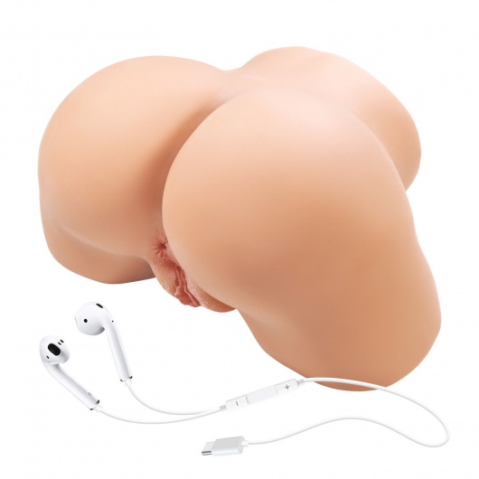 Телесный мастурбатор Olivia с 2 любовными отверстиями - Baile - в Новочеркасске купить с доставкой