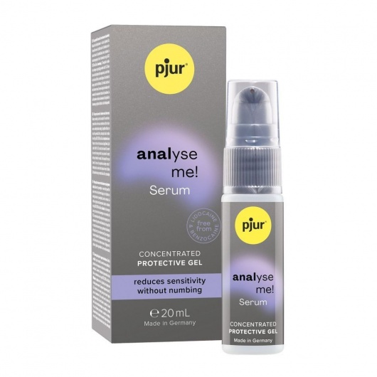 Расслабляющая анальная сыворотка pjur Analyse Me Serum - 20 мл. - Pjur - купить с доставкой в Новочеркасске