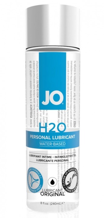 Нейтральный лубрикант на водной основе JO Personal Lubricant H2O - 240 мл. - System JO - купить с доставкой в Новочеркасске