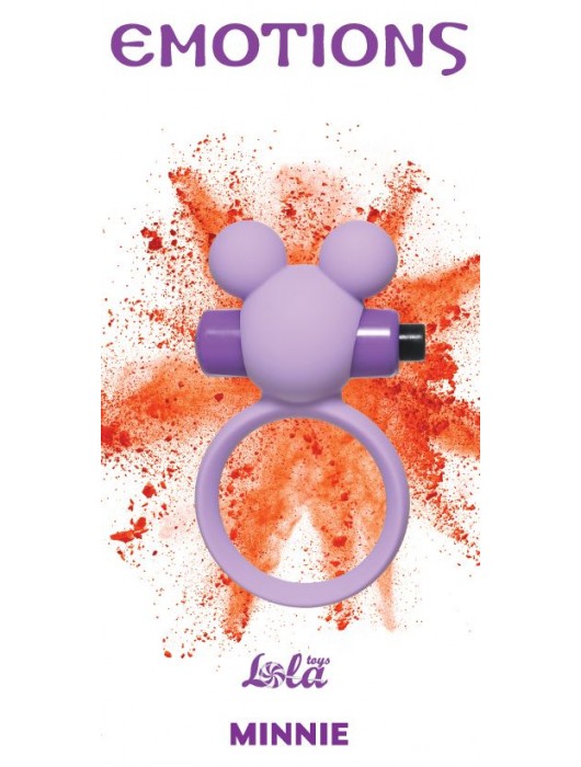 Сиреневое эрекционное виброколечко Emotions Minnie - Lola Games - в Новочеркасске купить с доставкой