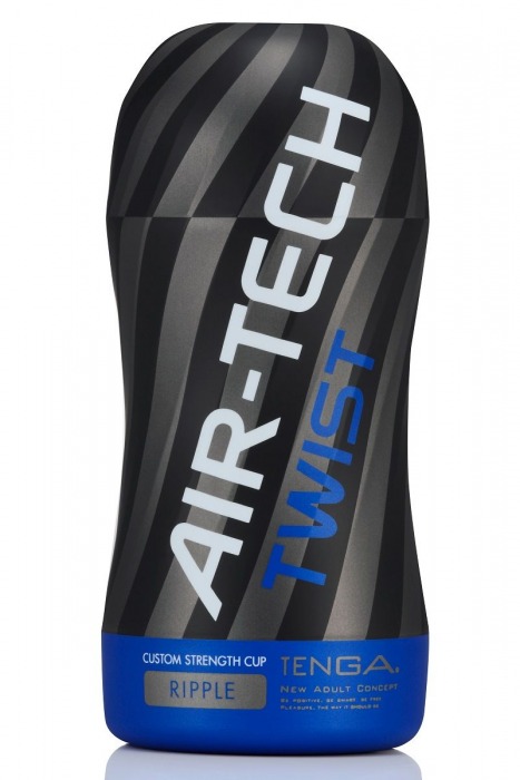 Мастурбатор с регулируемой плотностью обхвата Custom Strength CUP Twist Ripple - Tenga - в Новочеркасске купить с доставкой