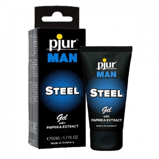 Эрекционный гель для пениса pjur MAN Steel Gel - 50 мл. - Pjur - купить с доставкой в Новочеркасске