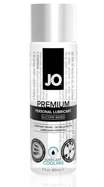 Охлаждающий лубрикант на силиконовой основе JO Personal Premium Lubricant Cooling - 60 мл. - System JO - купить с доставкой в Новочеркасске