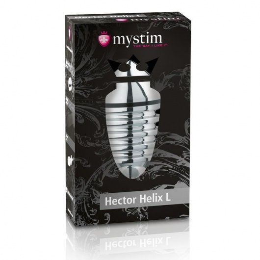 Анальный плаг для электростимуляции Hector Helix Buttplug L - 11,5 см. - MyStim - купить с доставкой в Новочеркасске