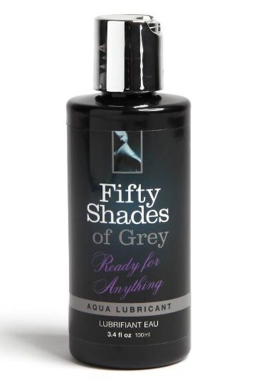 Лубрикант на водной основе Ready for Anything Aqua Lubricant - 100 мл. - Fifty Shades of Grey - купить с доставкой в Новочеркасске