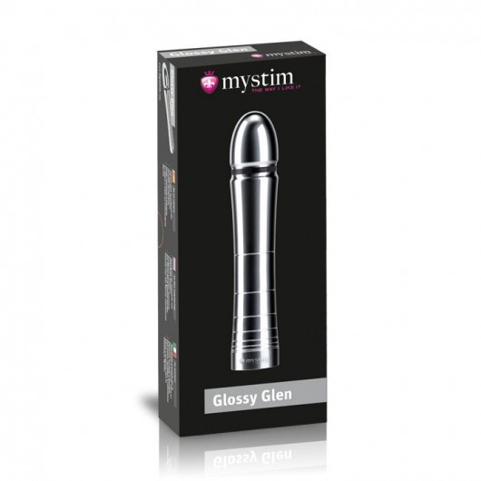 Фаллоимитатор для электростимуляции Glossy Glen Dildo - 14 см. - MyStim - купить с доставкой в Новочеркасске