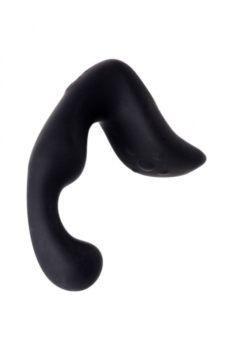 Чёрный изогнутый вибростимулятор простаты Erotist - Erotist Adult Toys - в Новочеркасске купить с доставкой