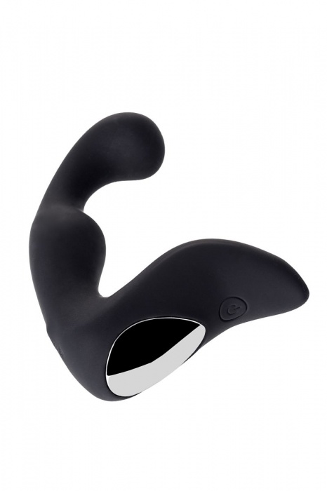 Чёрный изогнутый вибростимулятор простаты Erotist - Erotist Adult Toys - в Новочеркасске купить с доставкой