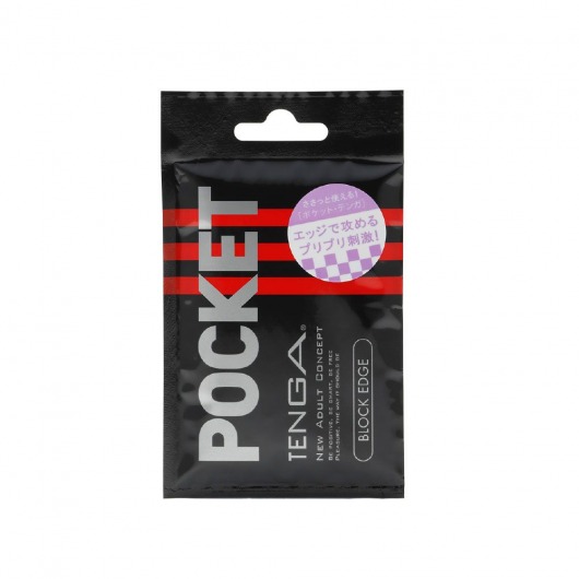 Карманный мастурбатор BLOCK EDGE - Tenga - в Новочеркасске купить с доставкой