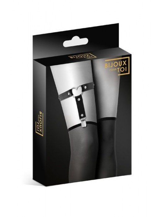 Подвязка с металлическим сердечком - Bijoux Pour Toi купить с доставкой