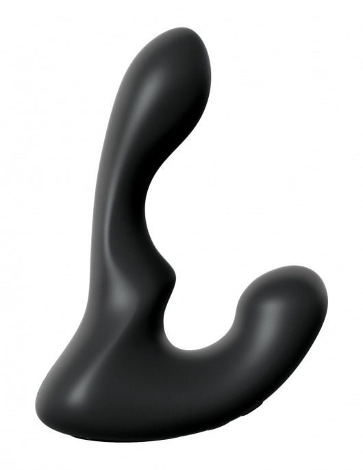 Черный анальный вибростимулятор P-Spot Milker - 14 см. - Pipedream - в Новочеркасске купить с доставкой